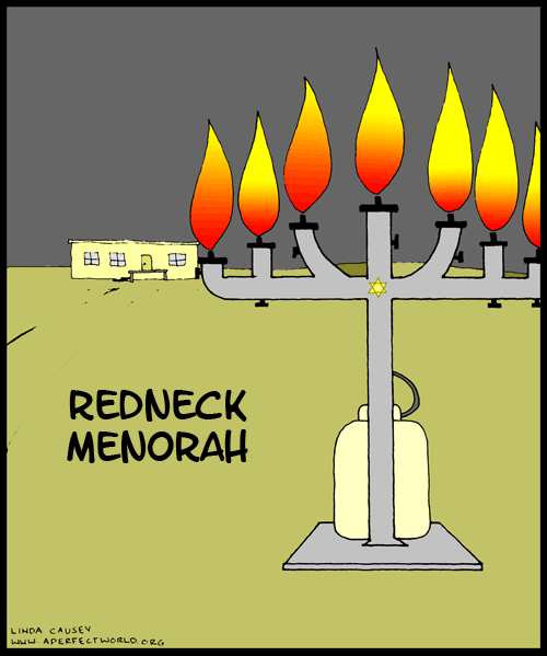 Redneck Menorah