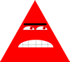 red triangle